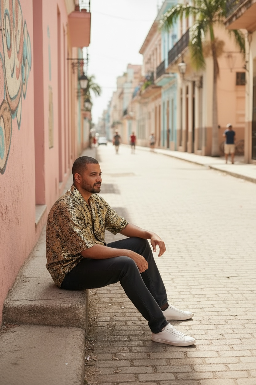 Metallic Gold Velvet Bowling Shirt | Luxury Hawaiian Shirt | Men’s Statement Shirt | Resort Wear | Party Shirt | Festival Outfit